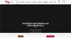 Desktop Screenshot of haciendademedina.com